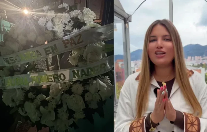 Amenazan a diputada con corona fúnebre