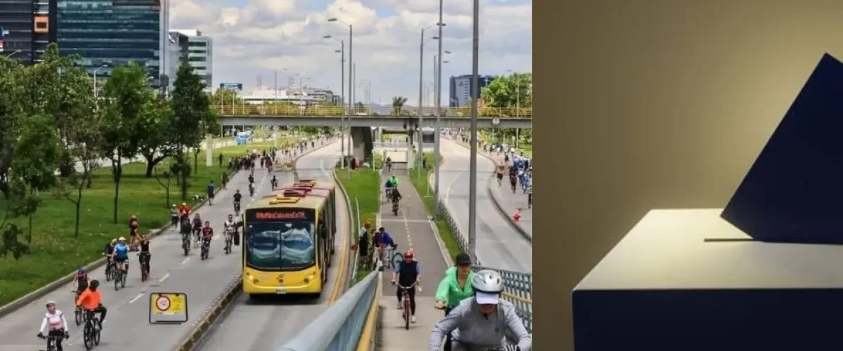 Ciclovía suspendida en Bogotá por elecciones