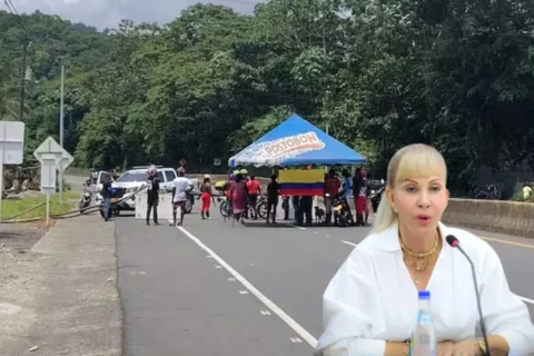 Desbloqueo parcial en vía a Buenaventura