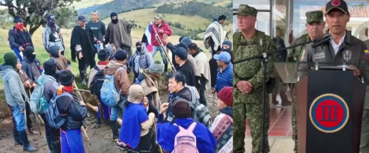 Enfrentamientos indígenas en Cauca