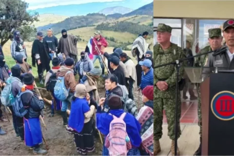 Enfrentamientos indígenas en Cauca