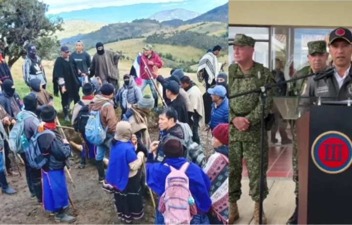 Enfrentamientos indígenas en Cauca