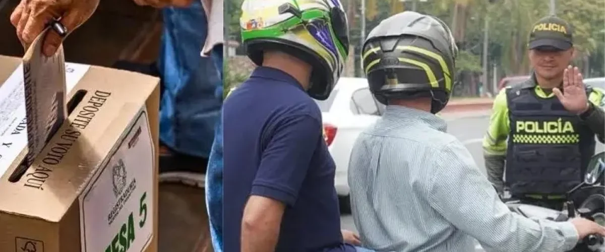 Falso: restricción para parrilleros de motocicleta en Bogotá