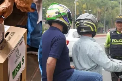 Falso: restricción para parrilleros de motocicleta en Bogotá