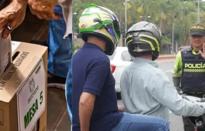 Falso: restricción para parrilleros de motocicleta en Bogotá