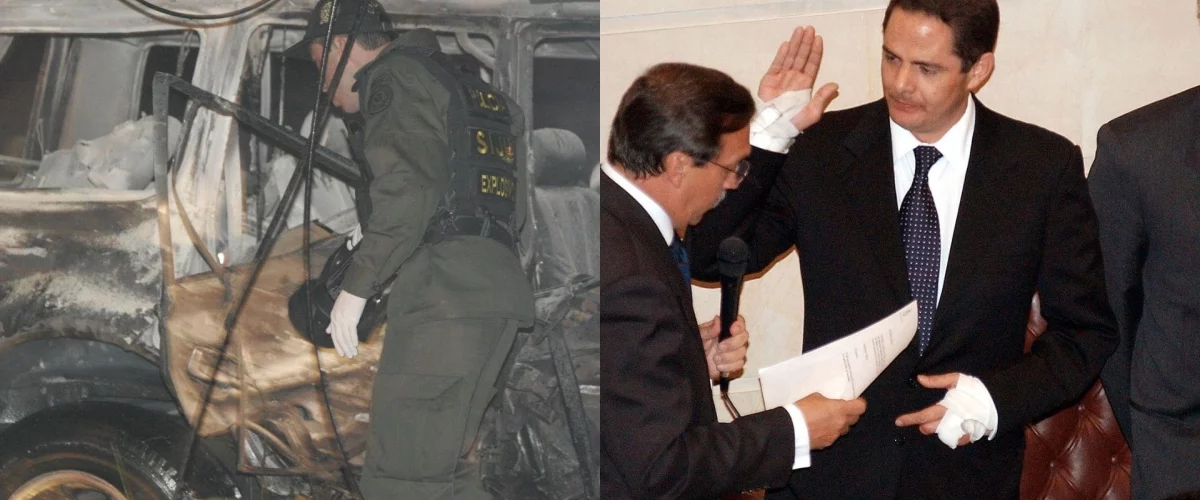 Germán Vargas Lleras sobrevive a dos atentados de las Farc