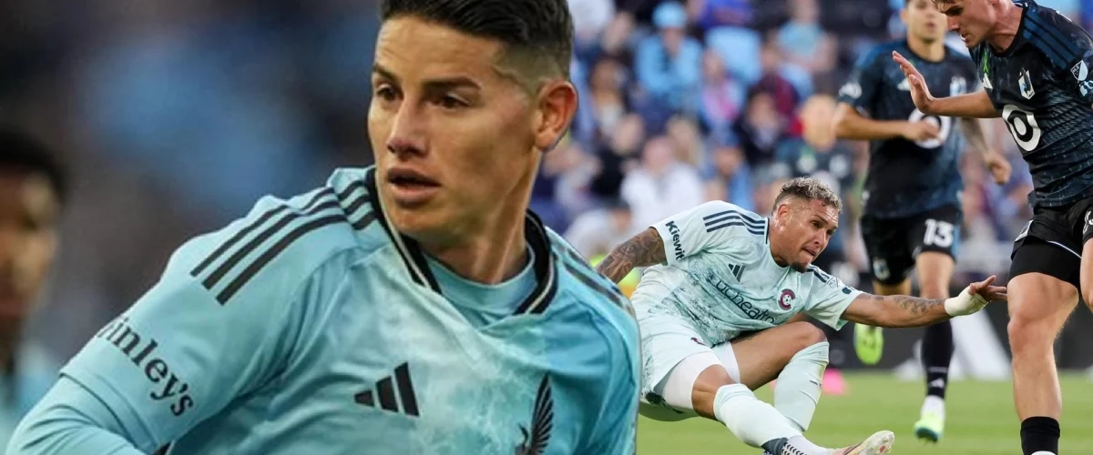 James Rodríguez se despide con estilo