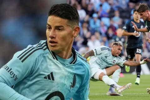 James Rodríguez se despide con estilo