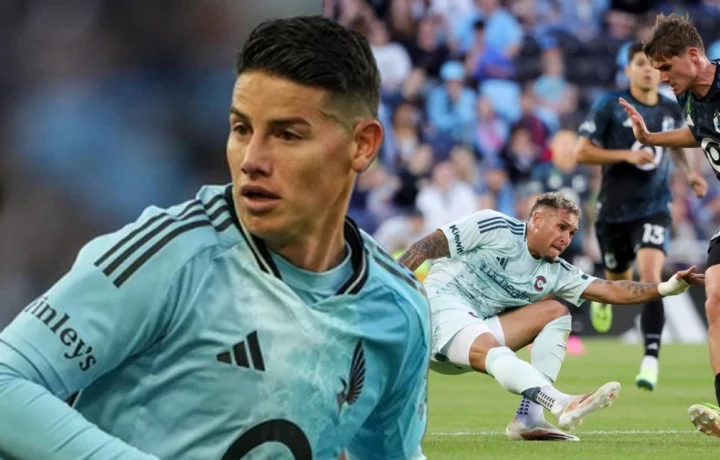 James Rodríguez se despide con estilo