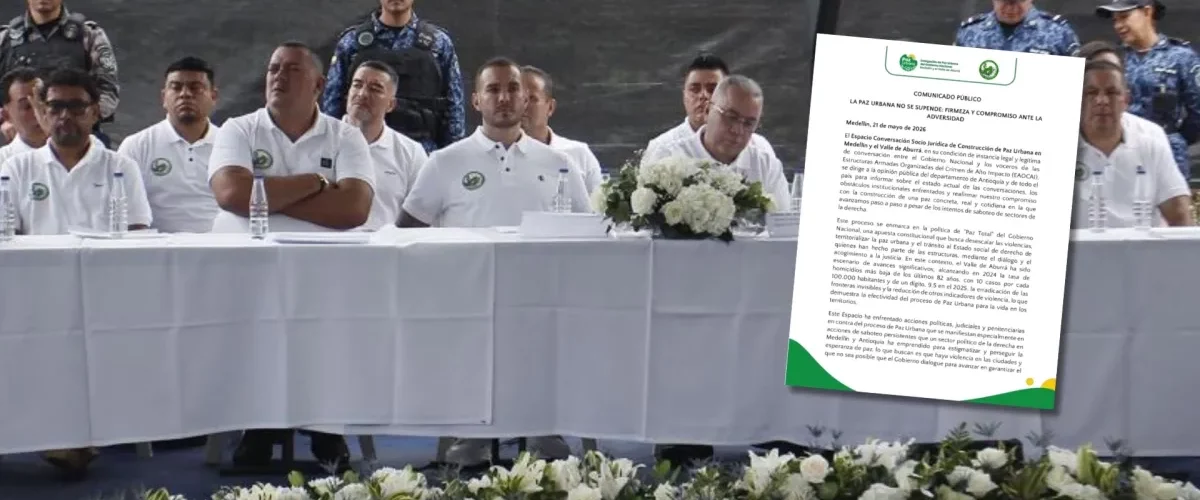 Paz urbana se reanuda en Itagüí tras parranda vallenata