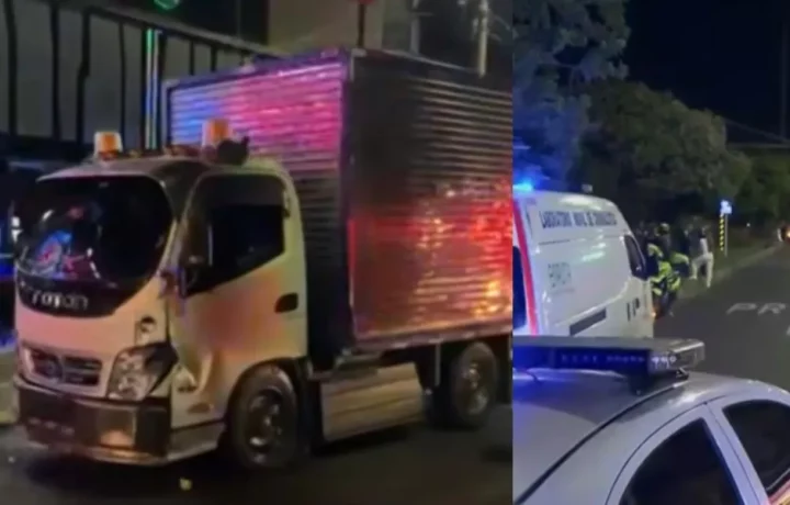 Persecución en Cali deja 5 motociclistas heridos