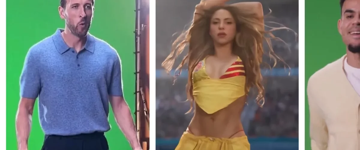 Shakira lanza video con Luis Díaz y Bayern Múnich