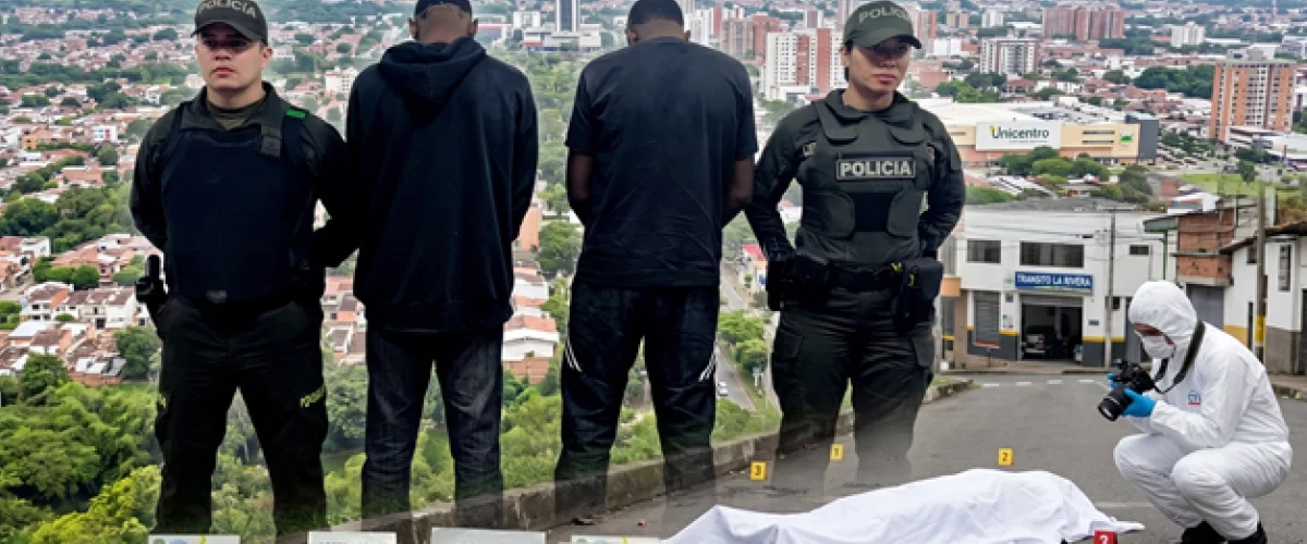 Sicariato en Palmira: capturan a 2 sospechosos