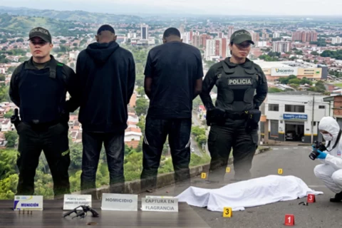 Sicariato en Palmira: capturan a 2 sospechosos