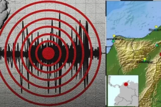 Sismo sacude norte de Colombia con magnitud 6.2