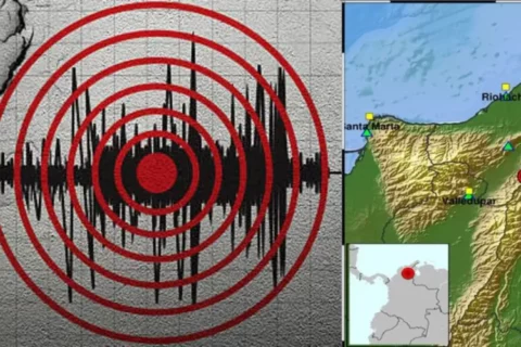 Sismo sacude norte de Colombia con magnitud 6.2