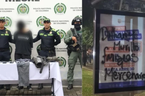 Vándalos destruyen siete estaciones del MIO en Cali