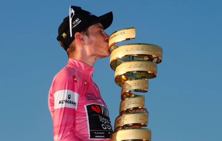Vingegaard gana Giro de Italia histórico