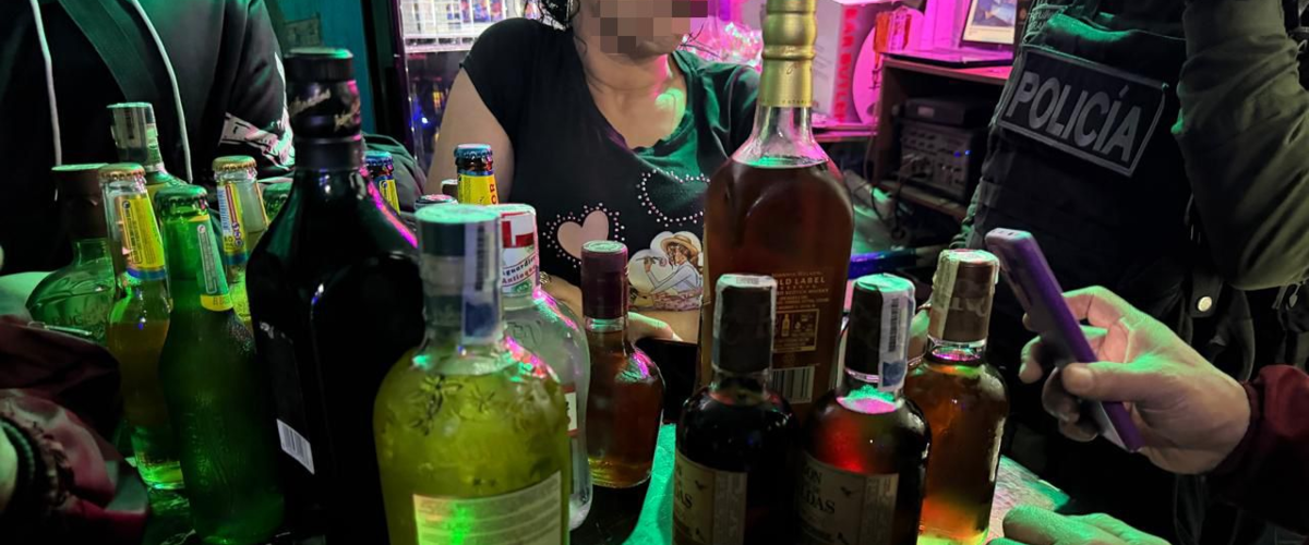 Adulteración de licores en Cali