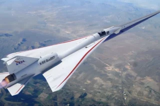 Avión experimental rompe velocidad del sonido