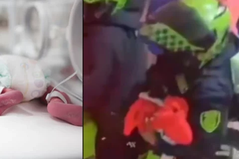 Bebé abandonada en calle del Quindío conmociona a Colombia