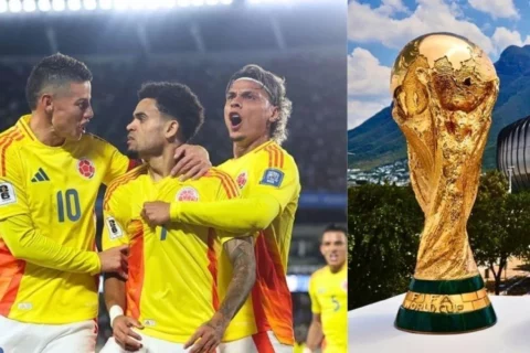 Colombia entre los 10 favoritos para el Mundial 2026