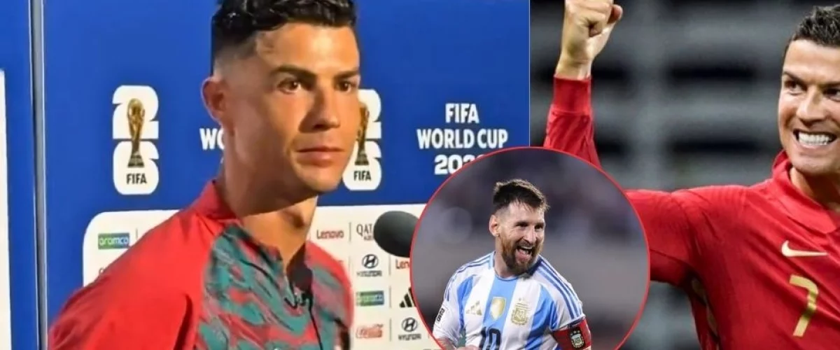 Cristiano Ronaldo calla sobre Lionel Messi en Mundial 2026