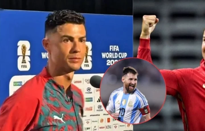 Cristiano Ronaldo calla sobre Lionel Messi en Mundial 2026