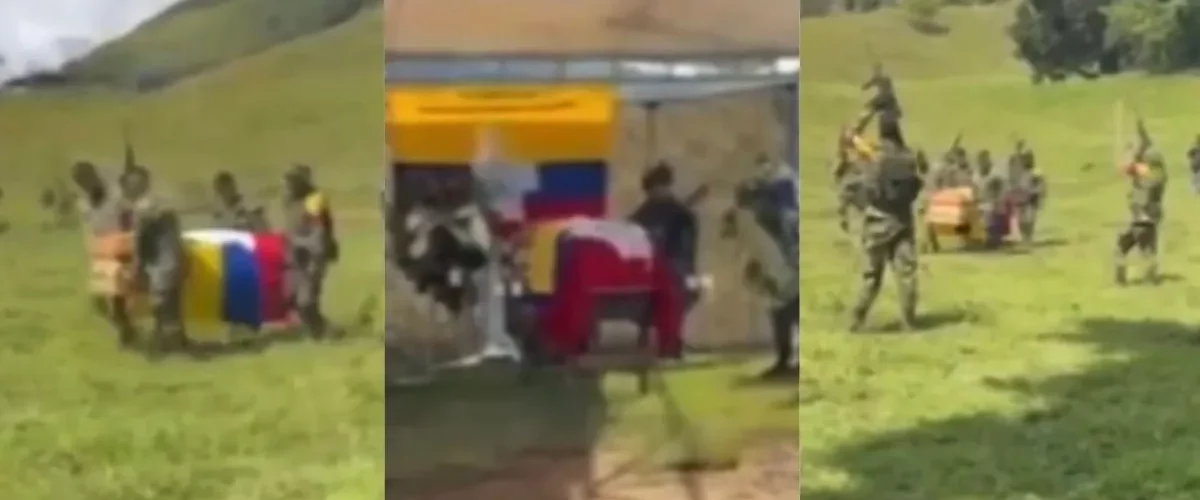 Disidencias de ‘Iván Mordisco’ rinden honores a alias Marlon