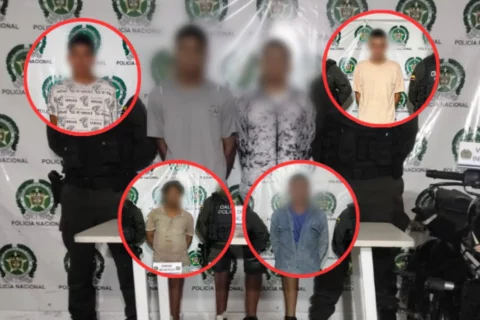 Golpe a la extorsión en Barranquilla: 6 capturados