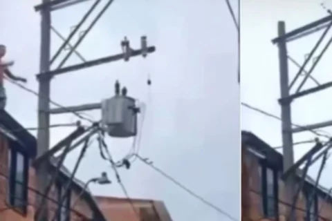 Hombre muere por descarga eléctrica en riña en Medellín