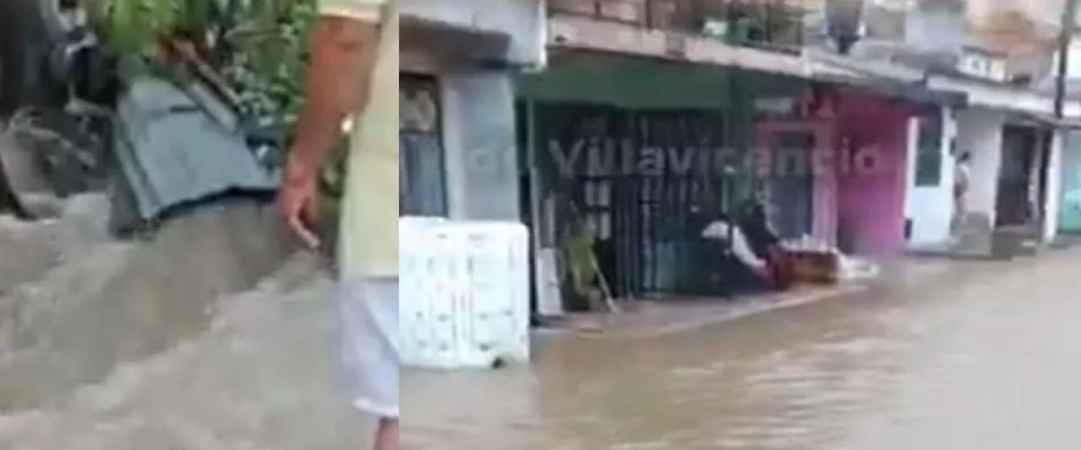 Inundaciones en Villavicencio dejan daños y familias afectadas