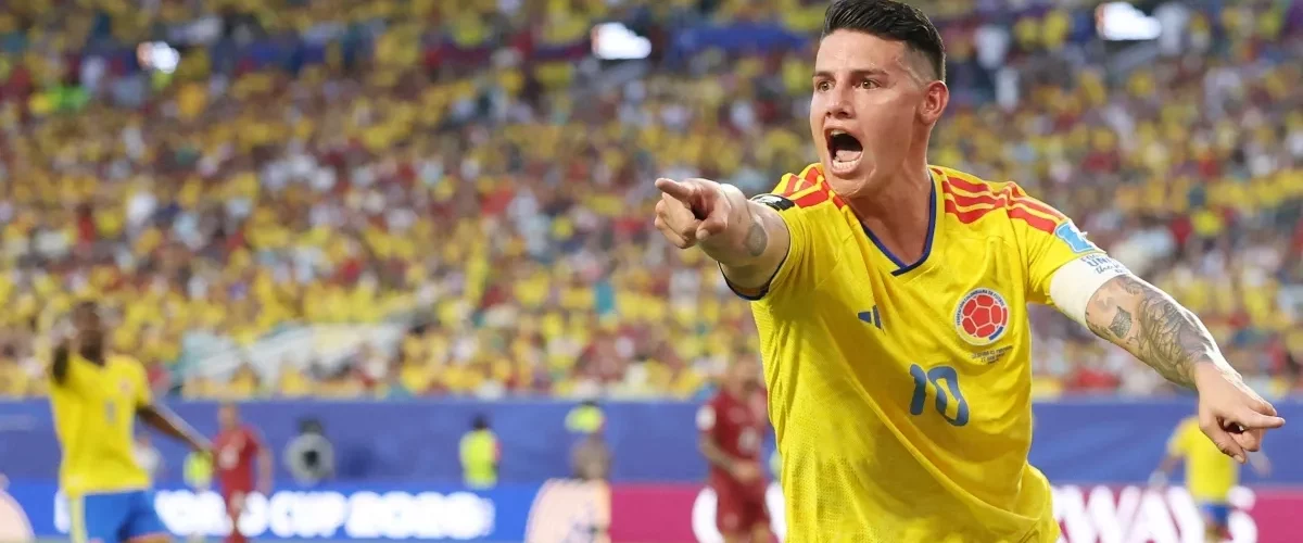 James Rodríguez lista para enfrentar a Ghana