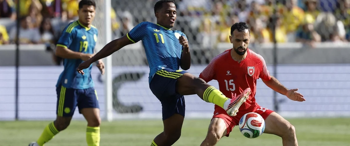 Jhon Arias entre los 10 futbolistas más activos