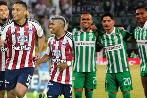 Junior y Nacional se enfrentan en la final de la Liga BetPlay