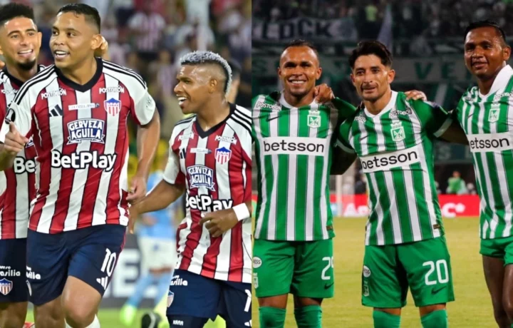 Junior y Nacional se enfrentan en la final de la Liga BetPlay