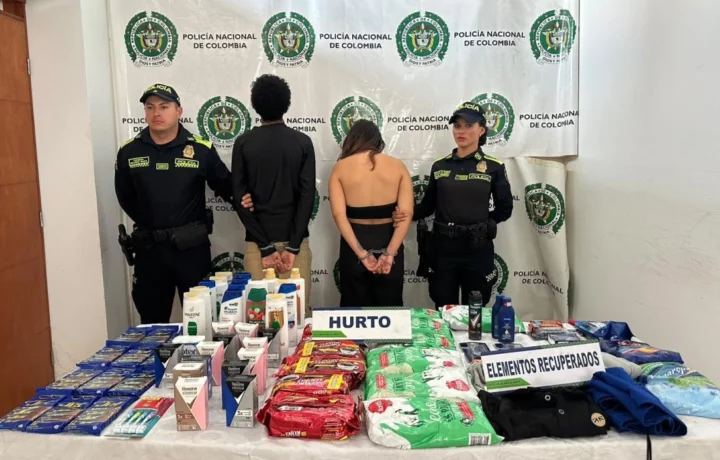 Ladrones de D1 capturados en Bucaramanga