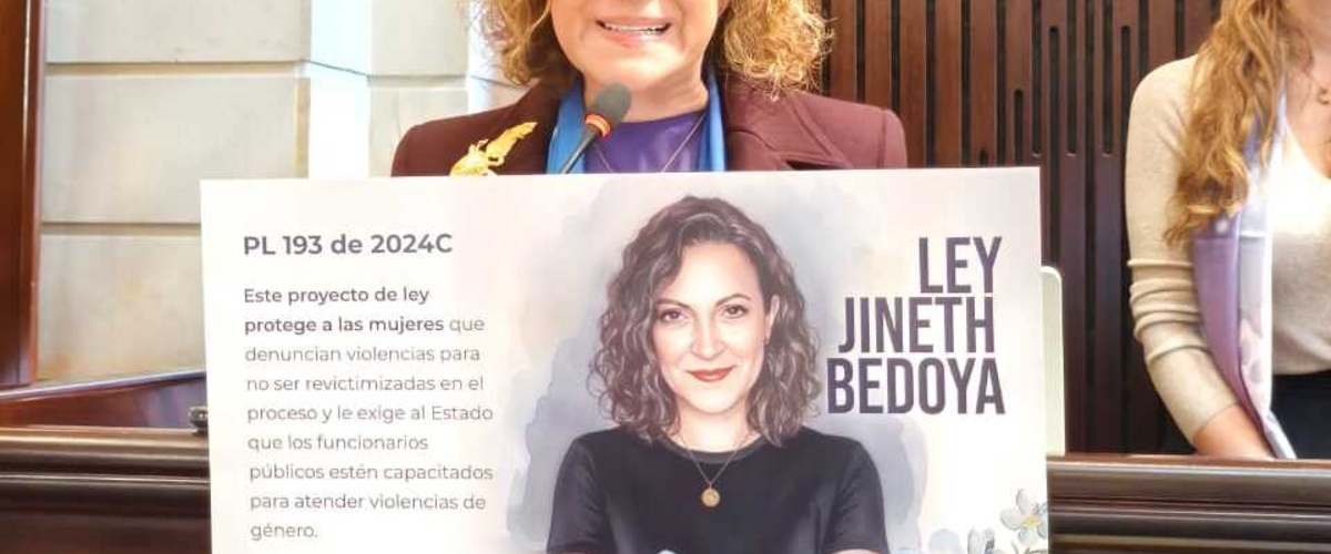 Ley Jineth Bedoya a un paso de aprobarse en Congreso