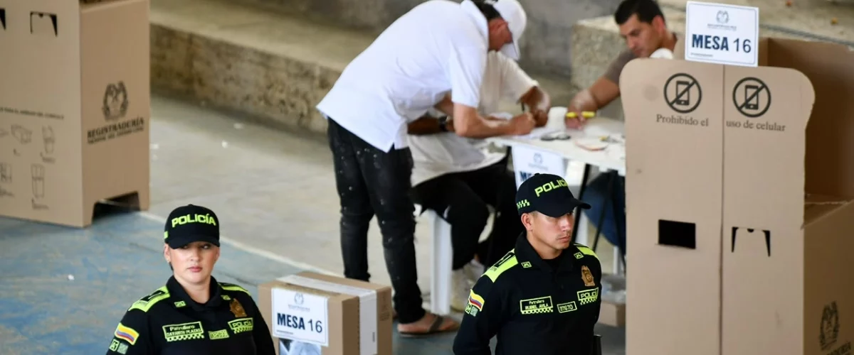 Siete capturas en elecciones Medellín