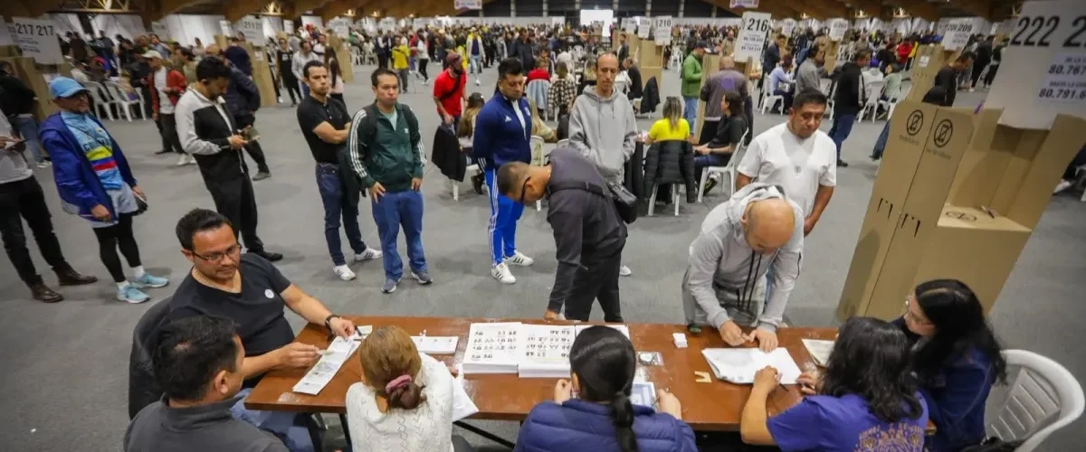 Sistema electoral colombiano bajo escrutinio