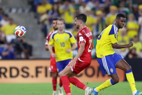 Suecia golea a Túnez en Mundial 2026
