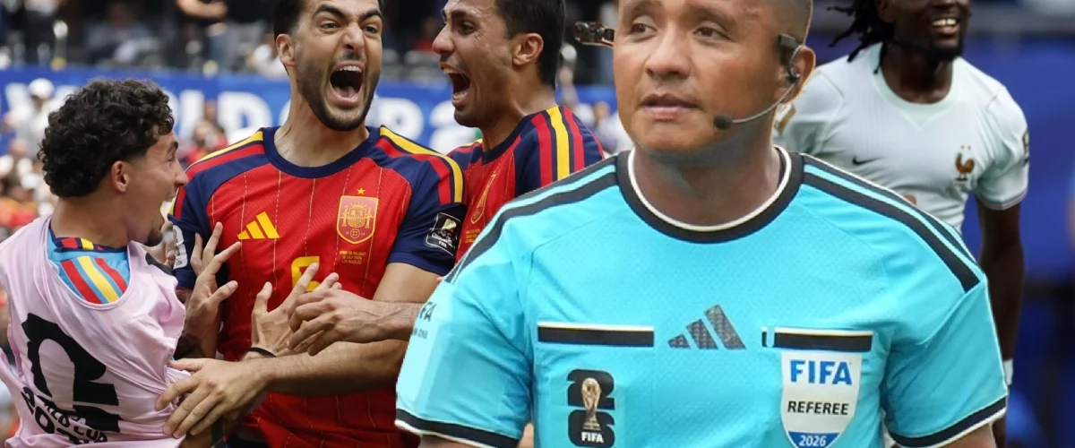 Árbitro del partido Colombia-Suiza dirige semifinal Mundial