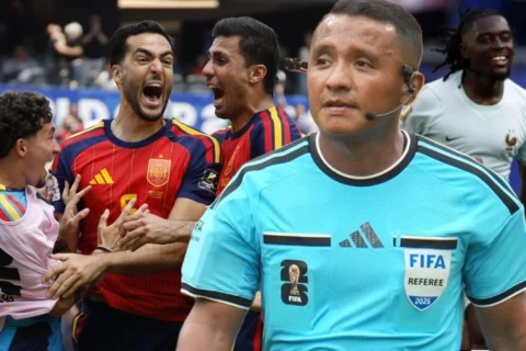 Árbitro del partido Colombia-Suiza dirige semifinal Mundial