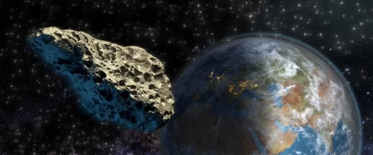 Asteroide con forma de muñeco de nieve cerca de la Tierra