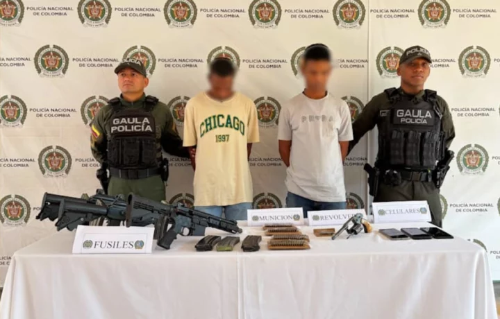 Capturados presuntos integrantes de disidencias en Cauca y Tolima