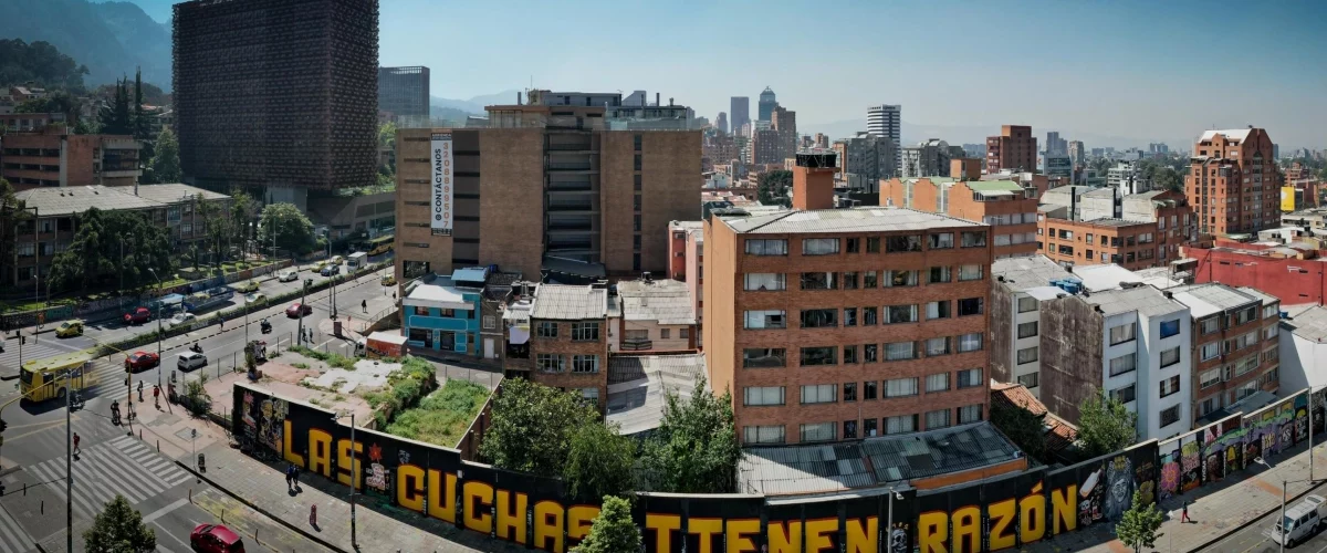 Corte protege mural en Bogotá
