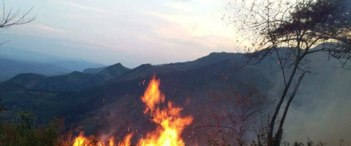 Incendios en Colombia por El Niño