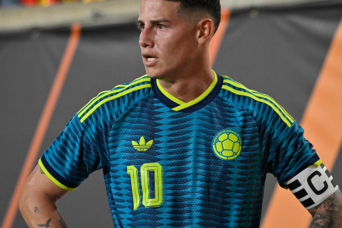 James Rodríguez vive emergencia aérea