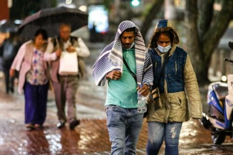 Lluvias intensas azotarán Colombia este fin de semana