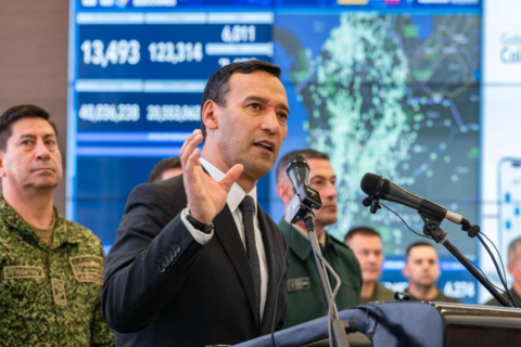 Mindefensa retoma cargo y lidera seguridad presidencial